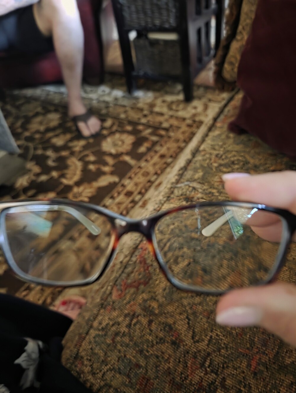 RALPH LAUREN Womens  Tortoiseshell Acetate Eyeglasses – Brown/ Green Frame